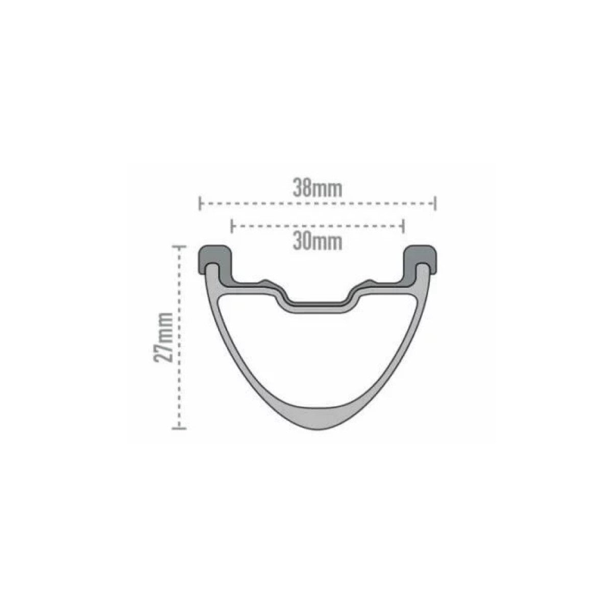 Par de Ruedas de Carbono ENVE M730 HYDRA 29" 15x110/12x148mm Boost 6 Agujeros Negro