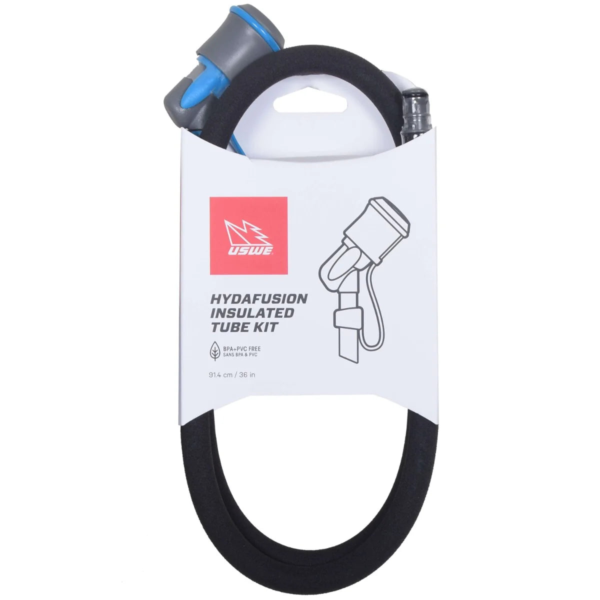 Riñonera USWE ZULO WINTER 2 L, negra