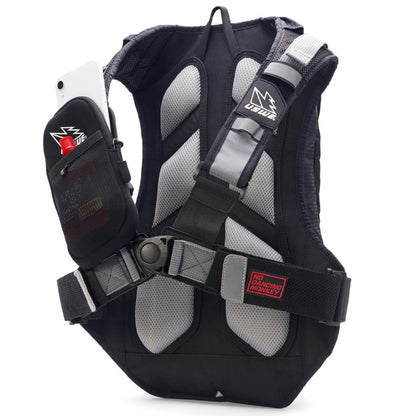 Bolsillo Teléfono USWE fijación velcro Negro