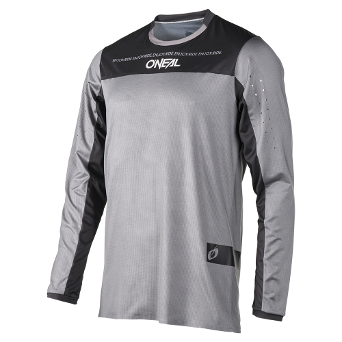 Maillot de manga larga O'NEAL ELEMENT FR HYBRID Negro/Gris