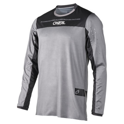 Maillot O'NEAL ELEMENT FR HYBRID Mangas Largas Negro/Gris