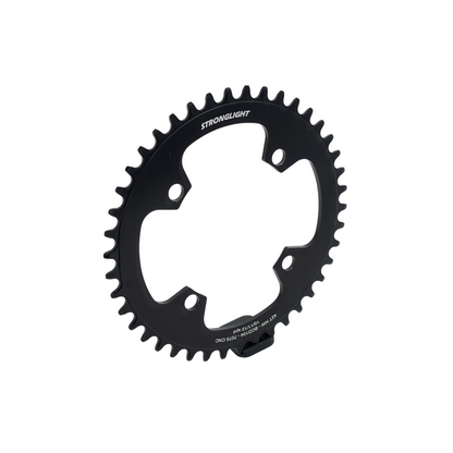 Plato Mono 11/12V STRONGLIGHT 4 Agujeros 104mm Alu 7075