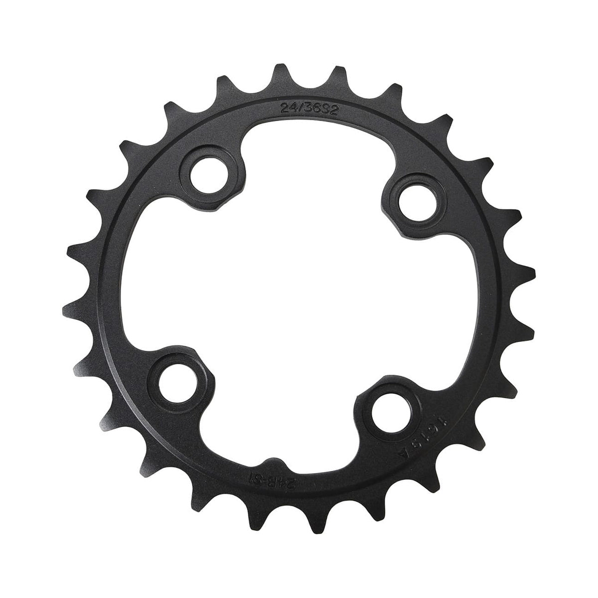 Plato interior SRAM AL3 de 11 velocidades, 4 agujeros, 64 mm — vista del plato sobre fondo blanco