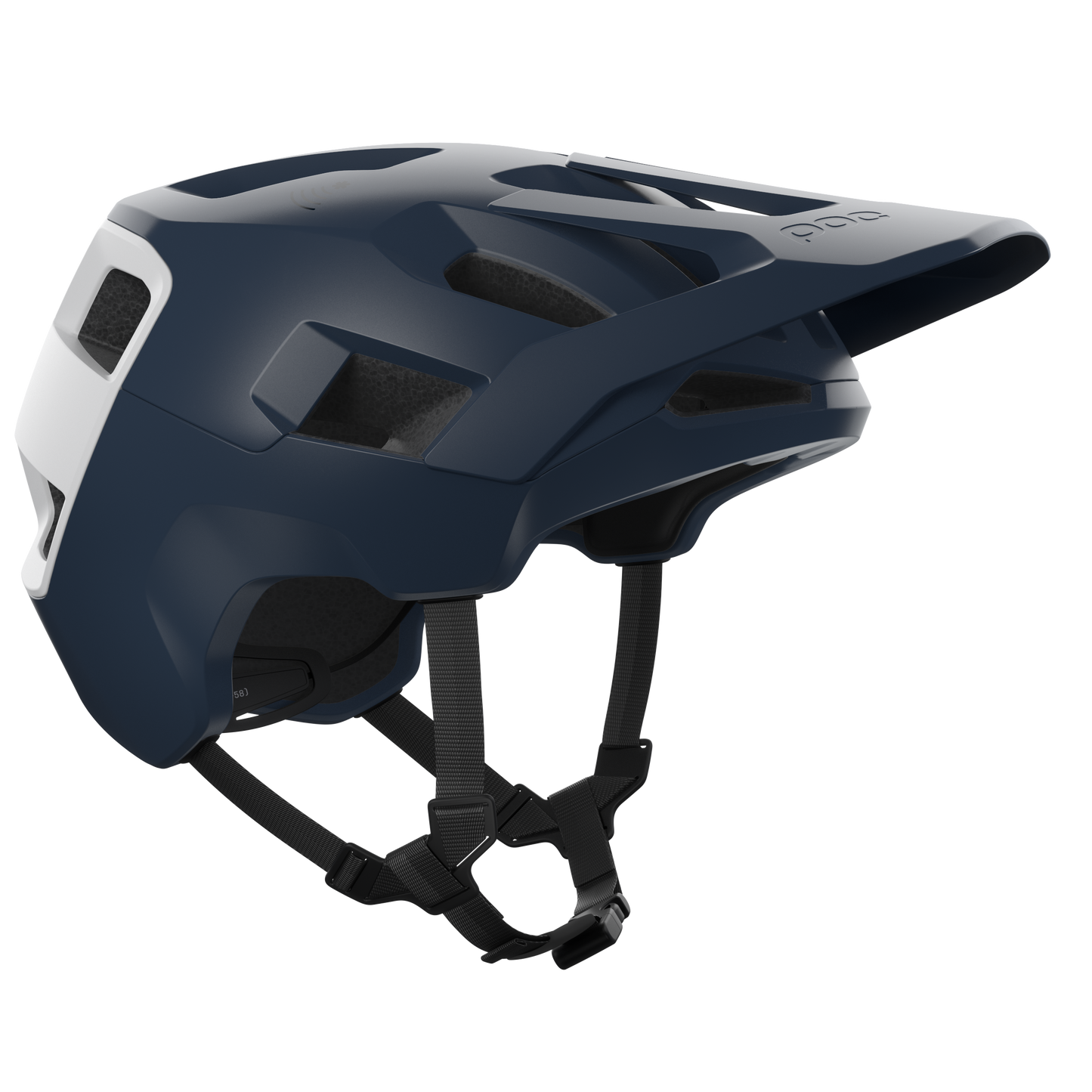 Casco MTB POC KORTAL RACE MIPS Azul Marino/Blanco
