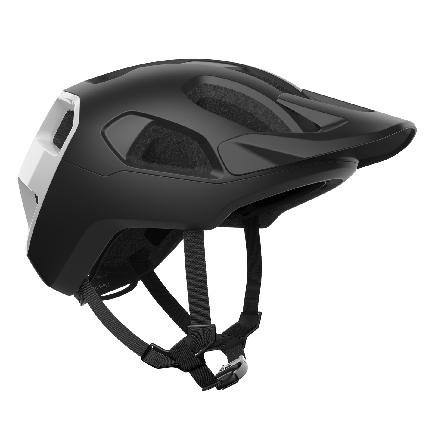 Casco MTB POC CULARIS Negro Mate/Blanco