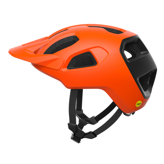 Casco MTB POC CULARIS Naranja/Negro Mate