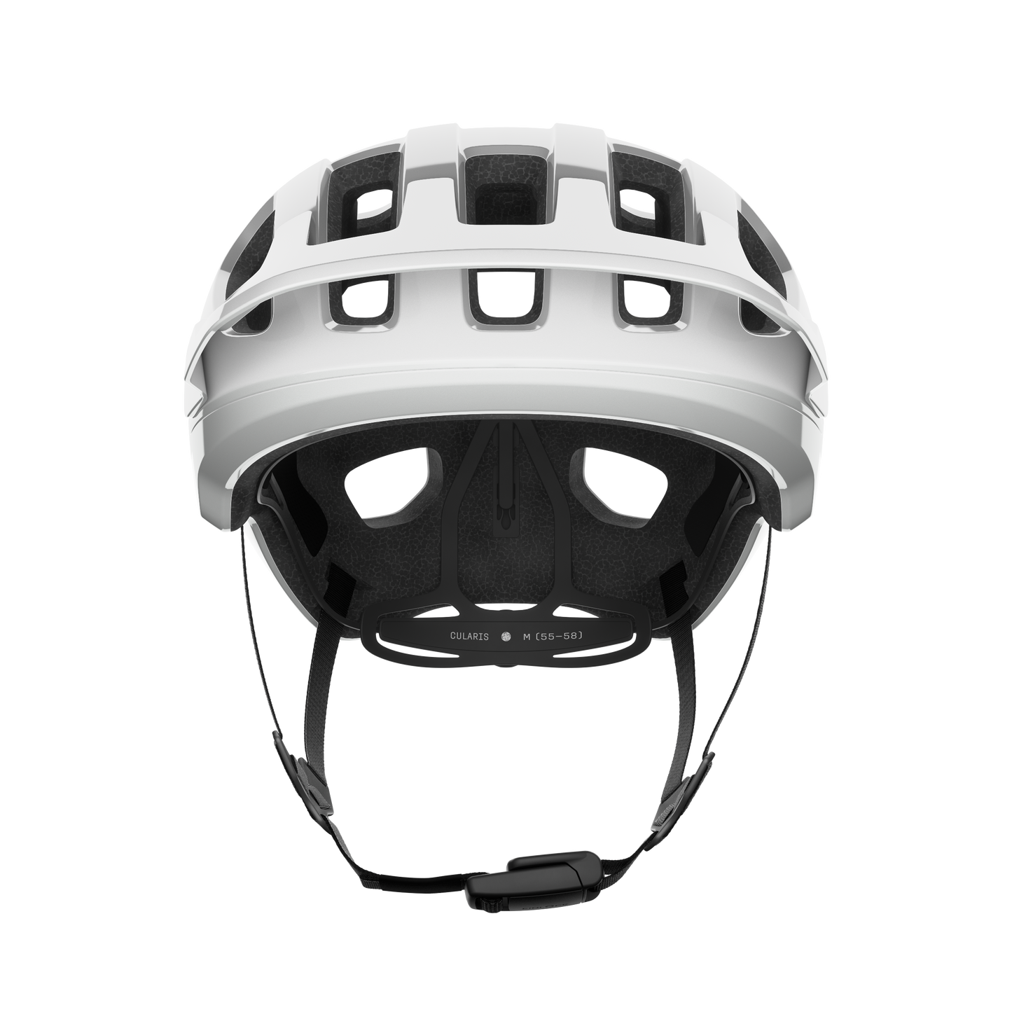 Casco MTB POC CULARIS Blanco/Negro Logo Mate