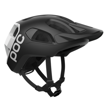 Casco MTB POC CULARIS Negro/Blanco Matt Logo