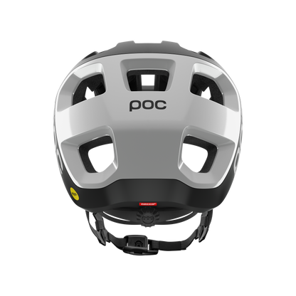 Casco MTB POC CULARIS Negro/Blanco Matt Logo