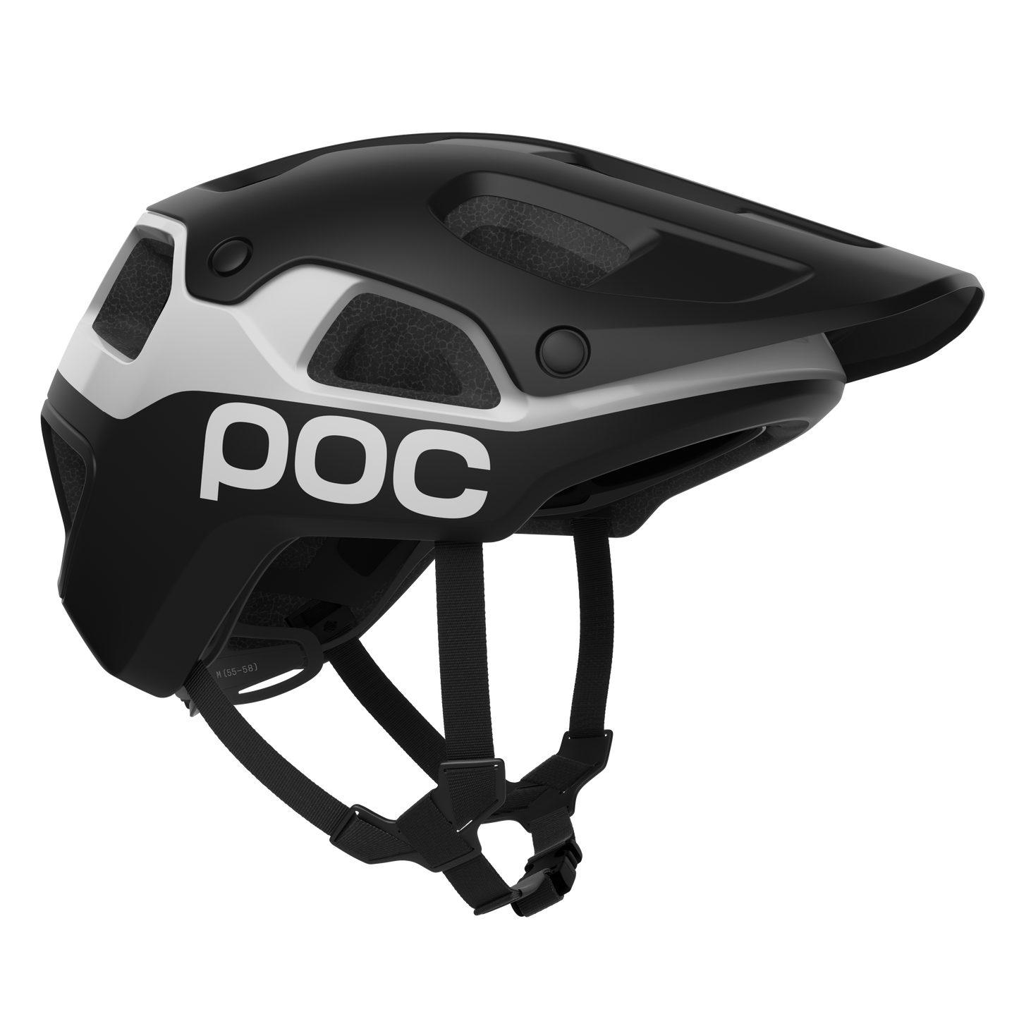 Casco MTB POC CULARIS PURE Negro/Blanco Mate