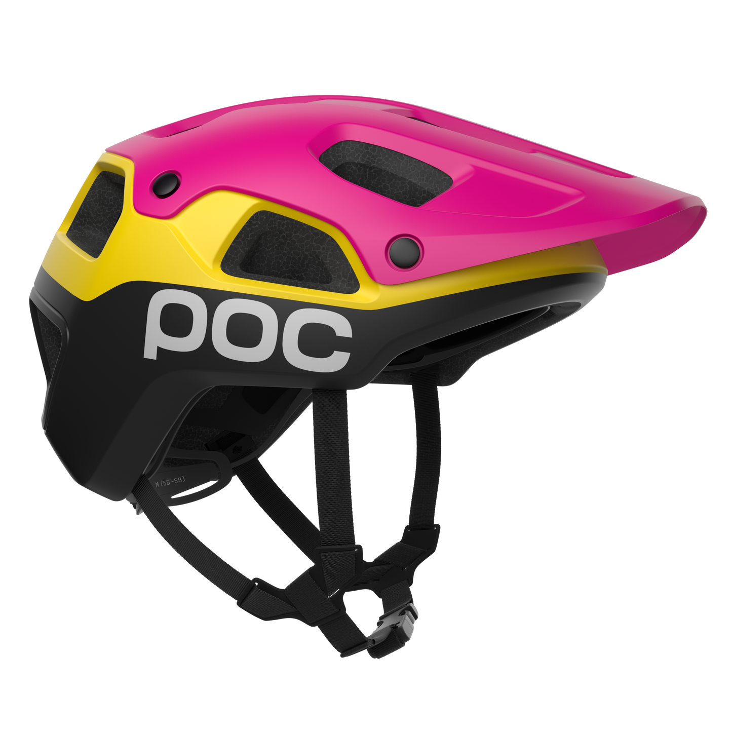 Casco MTB POC CULARIS PURE Rojo/Amarillo
