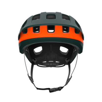 Casco MTB POC CULARIS PURE Verde Mate/Naranja Mate