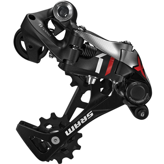 Cambio trasero SRAM X01 de 11 velocidades Type 2.1 negro/rojo