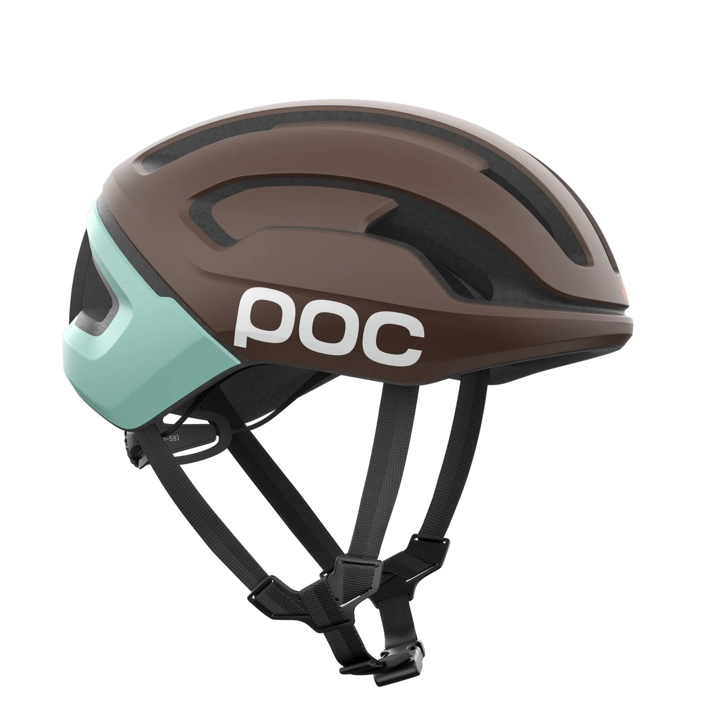 Casco de carretera POC OMNE AIR MIPS Bronce/Azul Logo