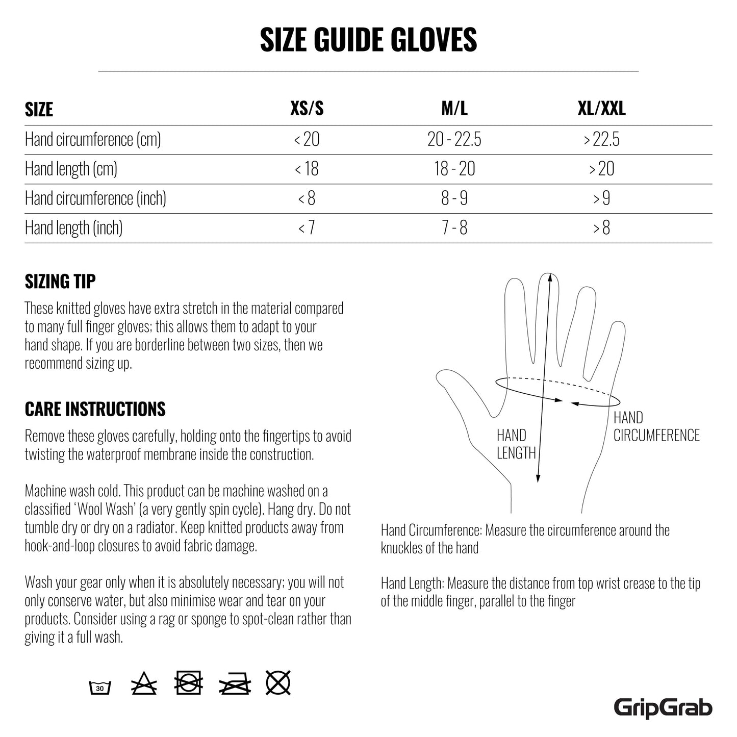 Guantes cortos GRIPGRAB EXPLR RC MAX blancos