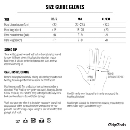Guantes Cortos GRIPGRAB EXPLR RC MAX Blanco