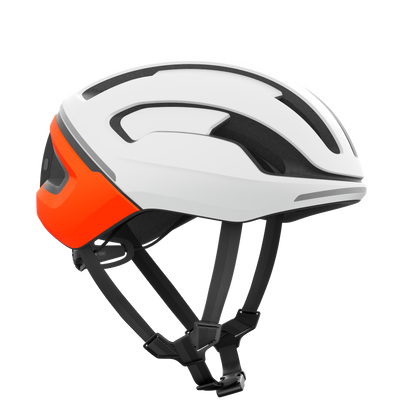 Casco de Carretera POC OMNE BEACON MIPS Blanco/Naranja Matt