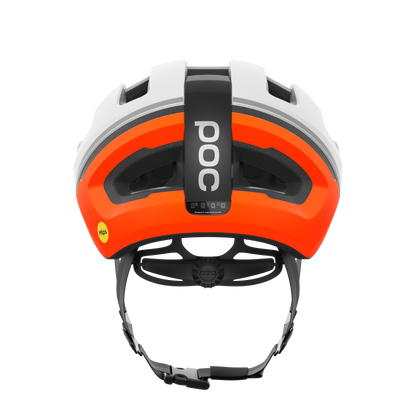 Casco de Carretera POC OMNE BEACON MIPS Blanco/Naranja Matt