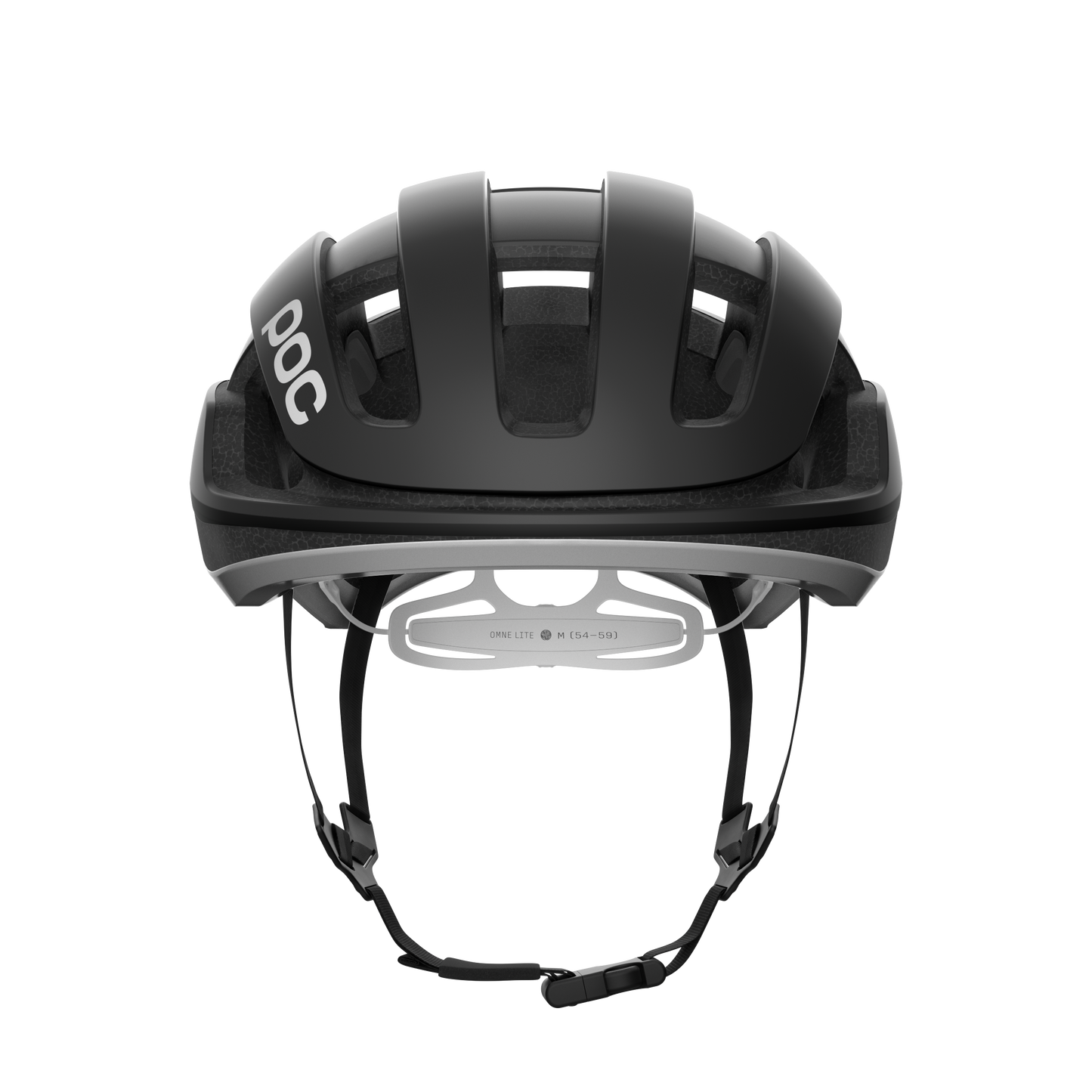 Casco de carretera POC OMNE LITE Negro mate/Blanco