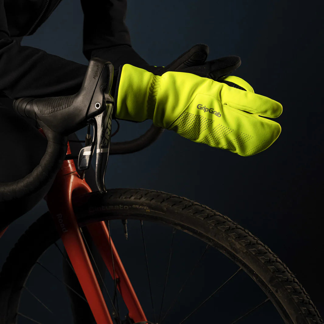GRIPGRAB DEEP WINTER LOBSTER Guantes Amarillo