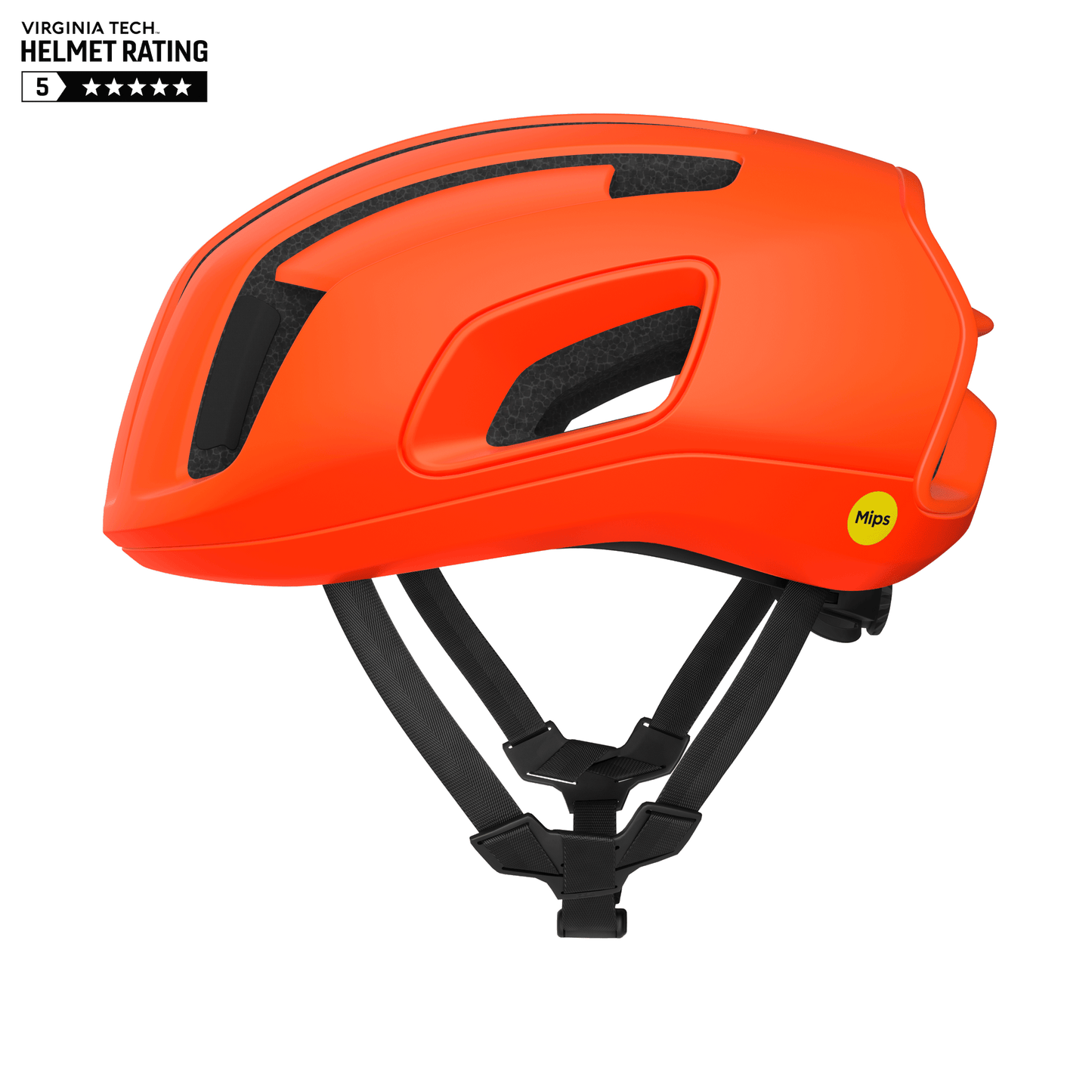 Casco de carretera POC CYTAL MIPS Naranja Fluo
