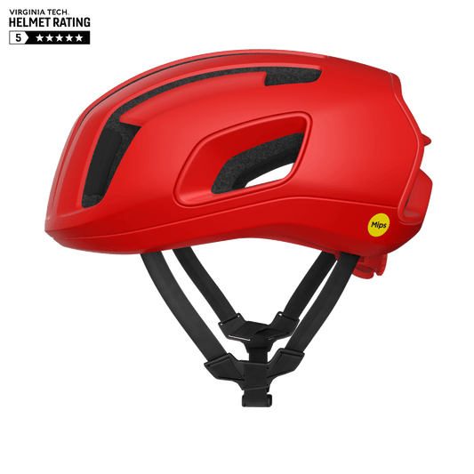 Casco de carretera POC CYTAL Rojo mate