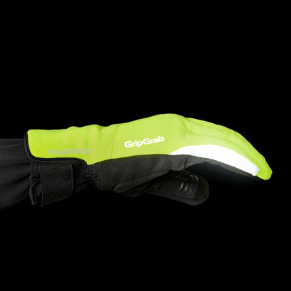 Guantes GRIPGRAB POLARIS 2 IMPERMEABLES DE INVIERNO amarillos