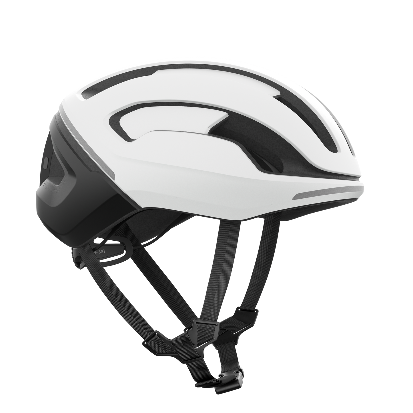 Casco de carretera POC OMNE BEACON MIPS blanco/negro mate