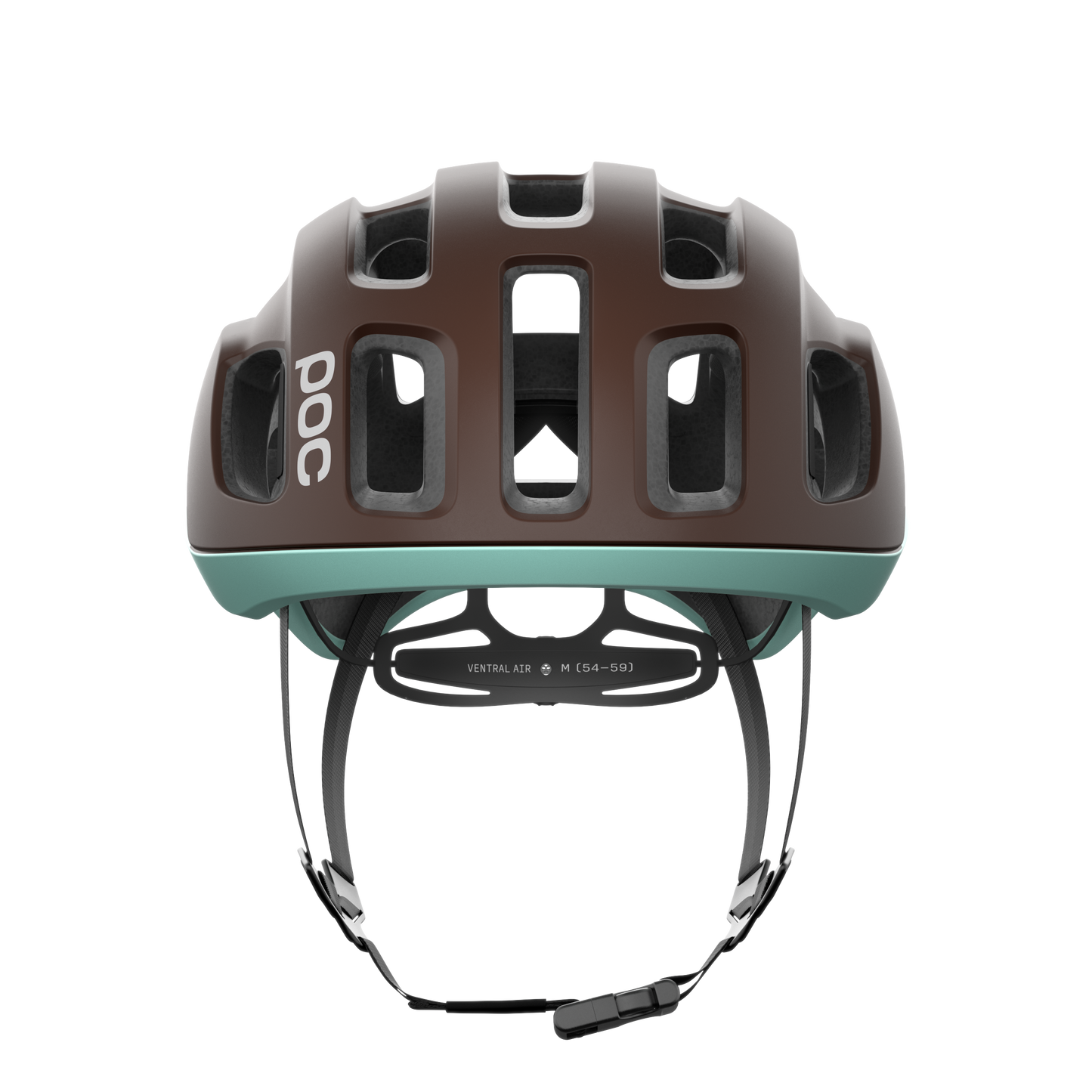 Casco de carretera POC VENTRAL AIR MIPS Marrón/Azul mate