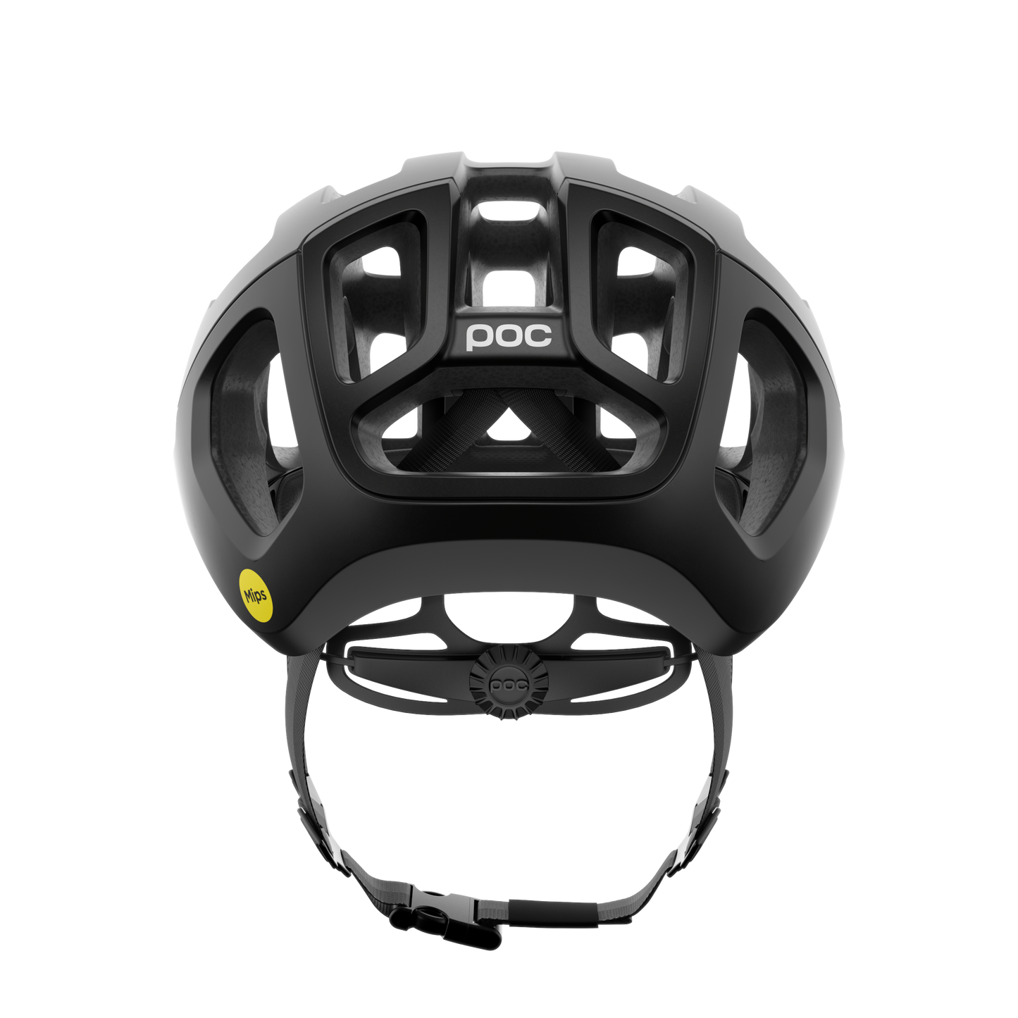Casco de carretera POC VENTRAL AIR MIPS negro mate