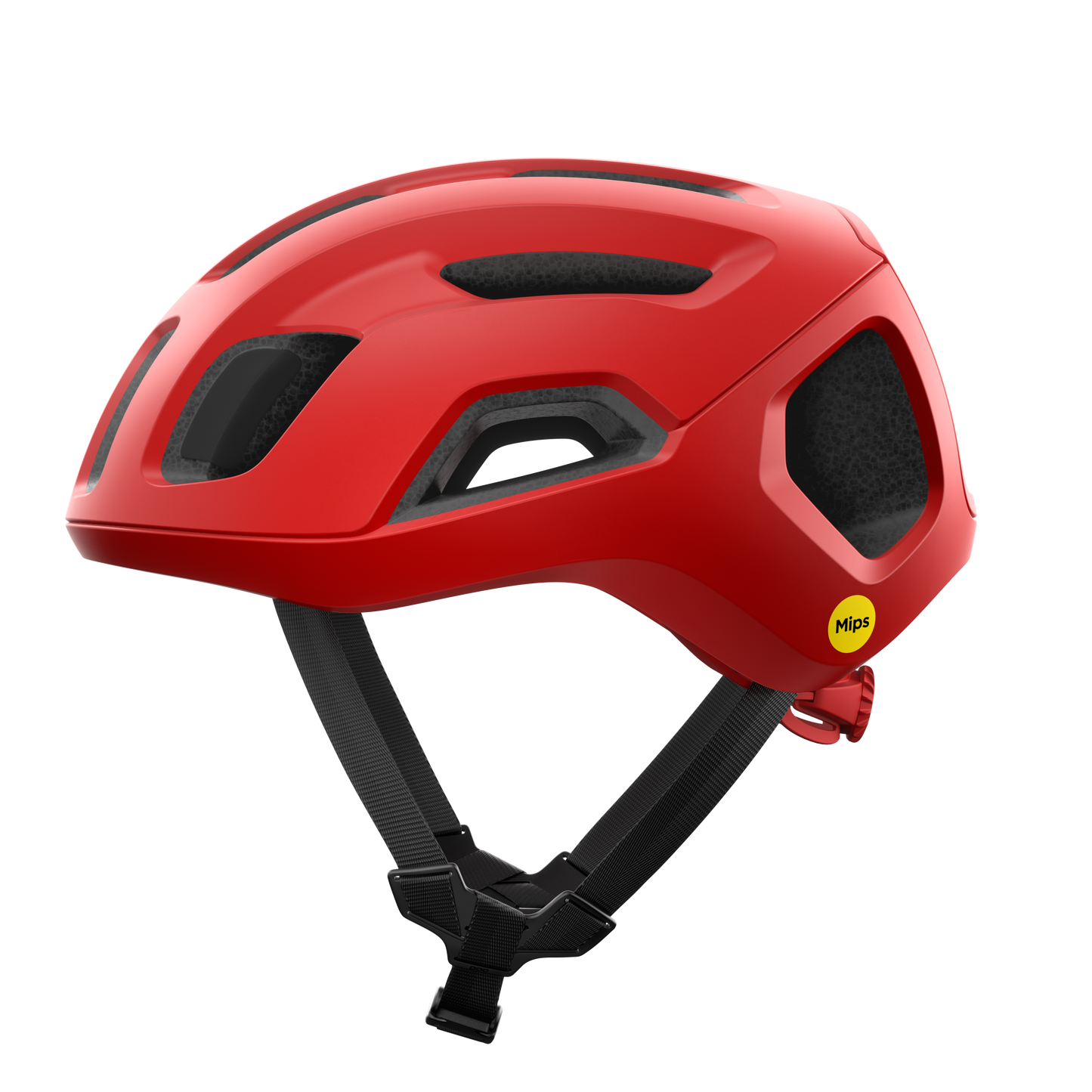 Casco de carretera POC VENTRAL AIR MIPS Rojo Mate