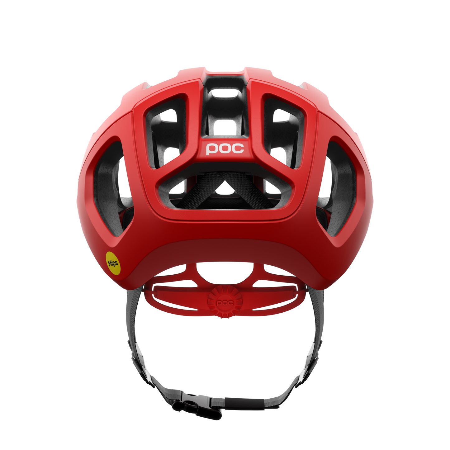 Casco de carretera POC VENTRAL AIR MIPS Rojo Mate