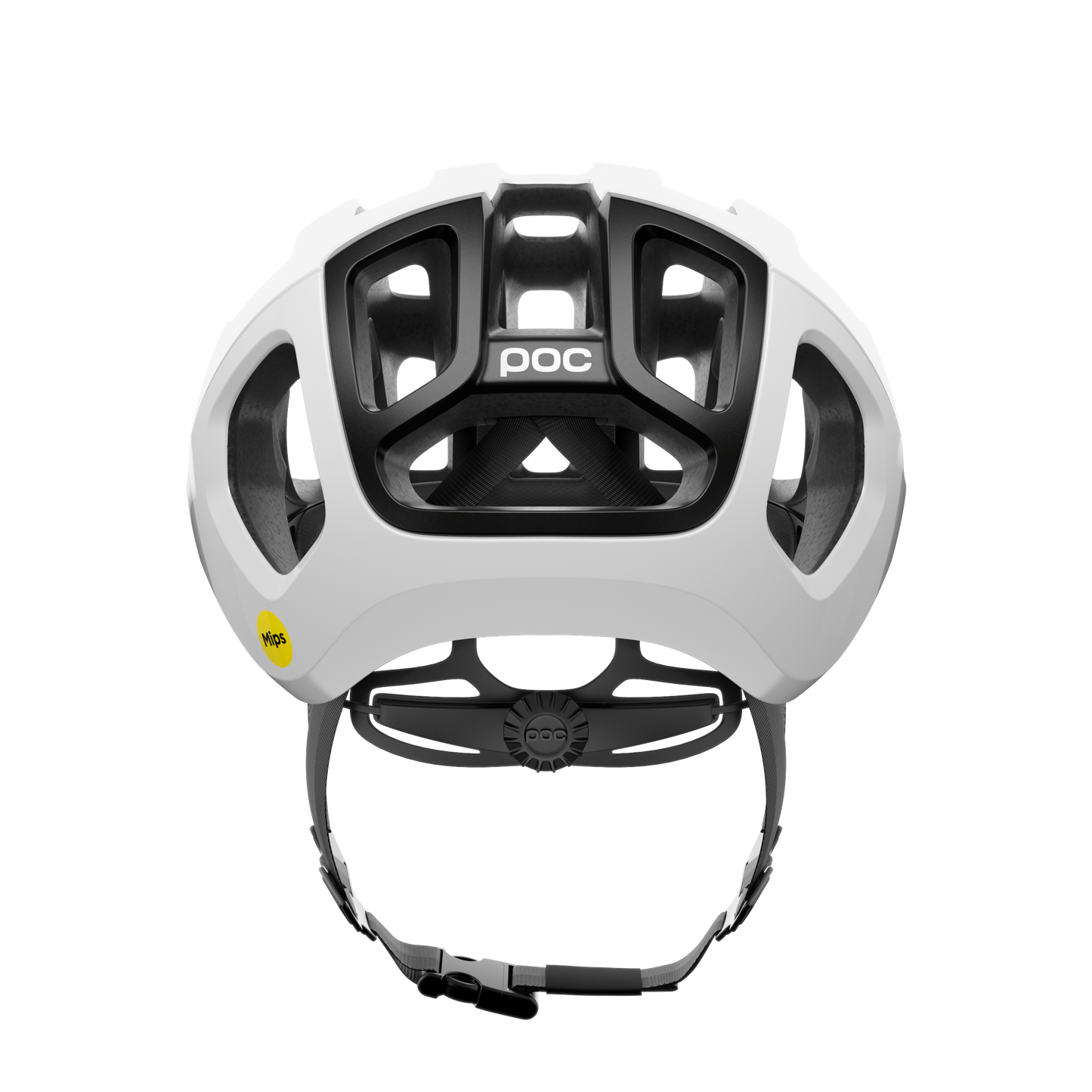 Casco de carretera POC VENTRAL AIR MIPS Blanco/Negro Mate