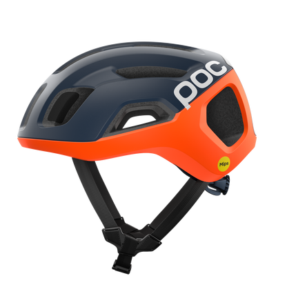 Casco de Carretera POC VENTRAL AIR MIPS Marino/Naranja/Blanco Mate