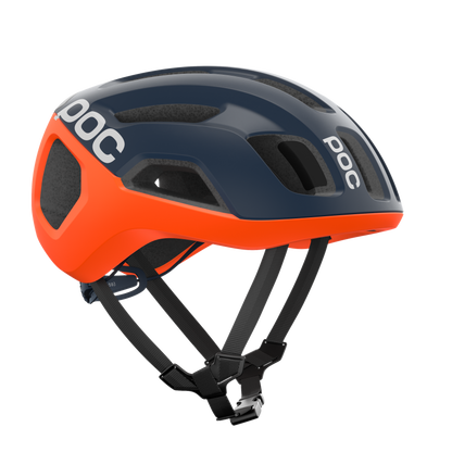 Casco de Carretera POC VENTRAL AIR MIPS Marino/Naranja/Blanco Mate
