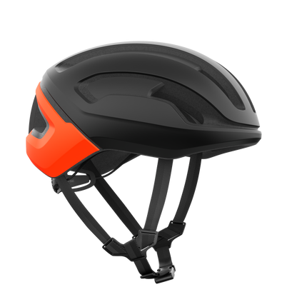 Casco Carretera POC OMNE AIR MIPS Negro Mate/Naranja Flúo