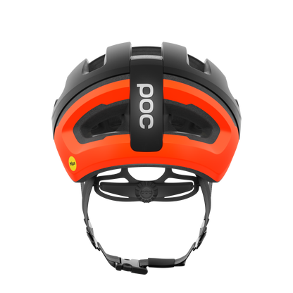 Casco Carretera POC OMNE AIR MIPS Negro Mate/Naranja Flúo