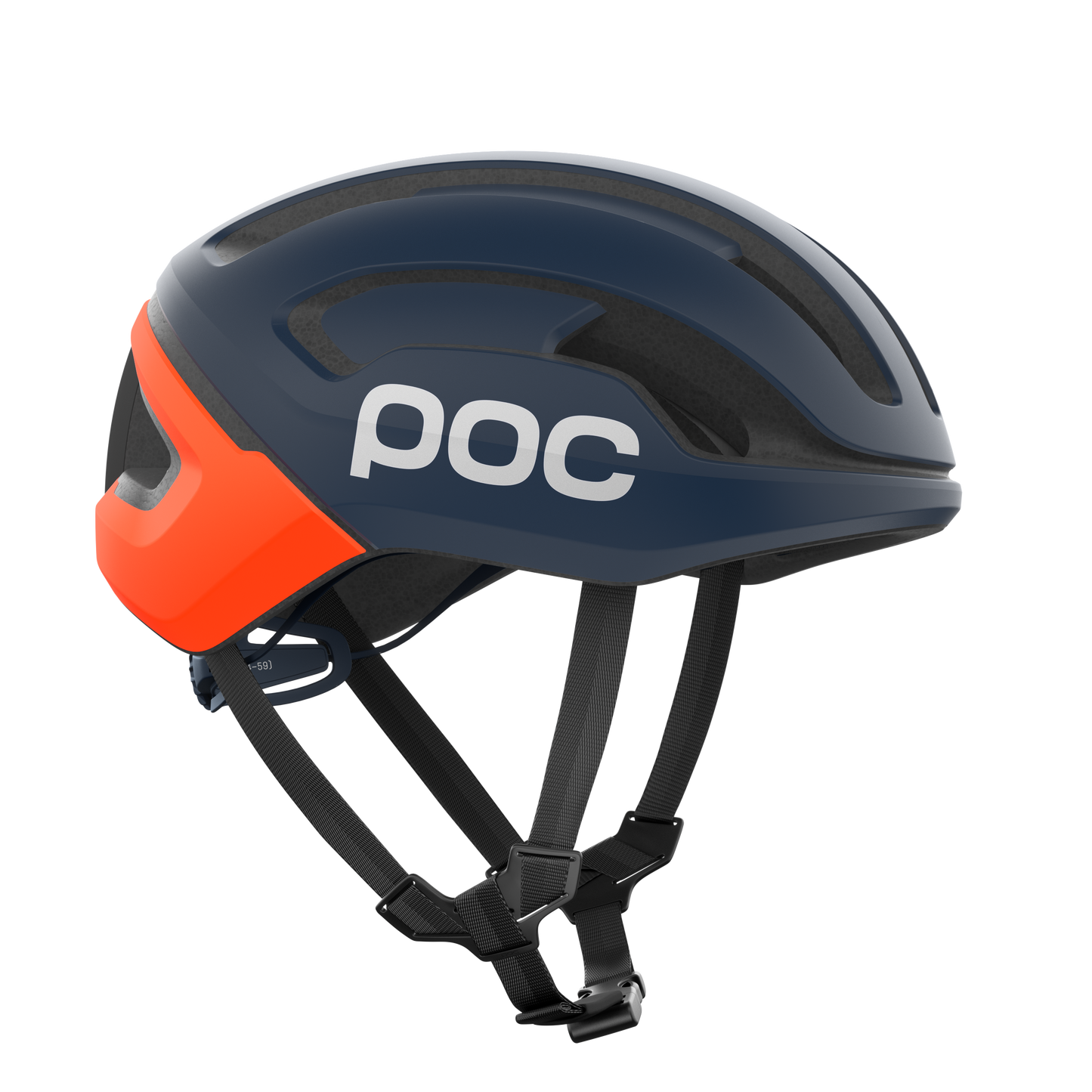 Casco de carretera POC OMNE AIR MIPS Azul marino/naranja mate
