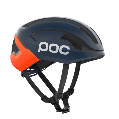 Casco de Carretera POC OMNE AIR MIPS Marino/Naranja Mate