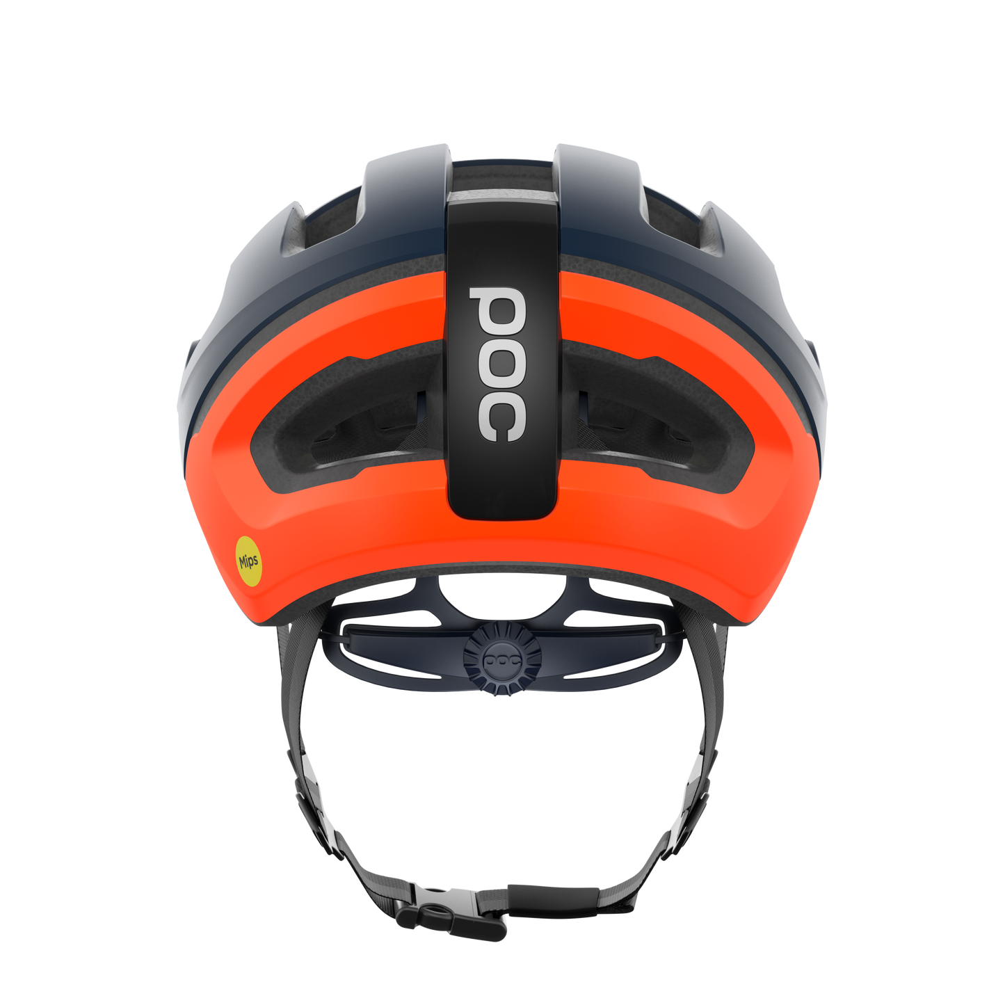 Casco de carretera POC OMNE AIR MIPS Azul marino/naranja mate