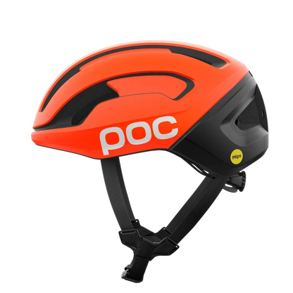 Casco de Carretera POC OMNE BEACON MIPS Naranja/Negro Mate