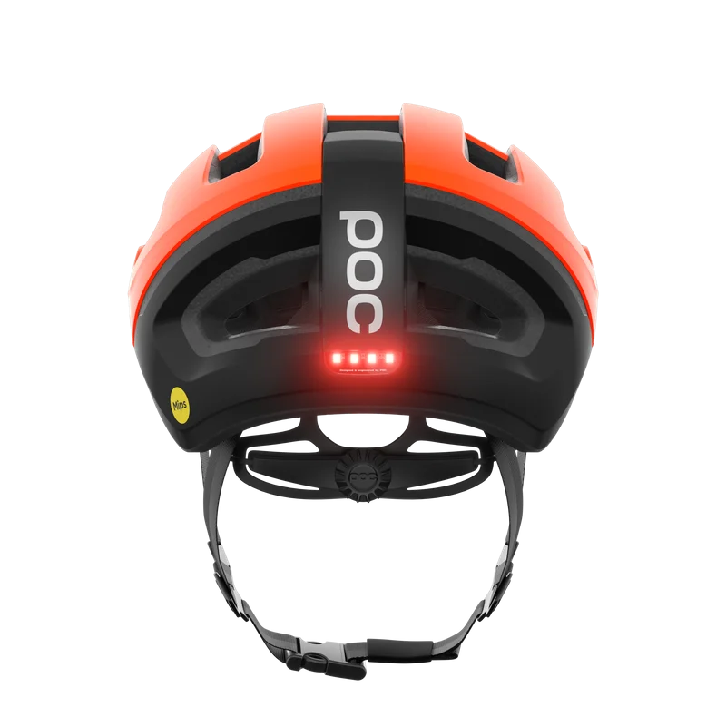Casco de carretera POC OMNE BEACON MIPS Naranja/Negro Mate