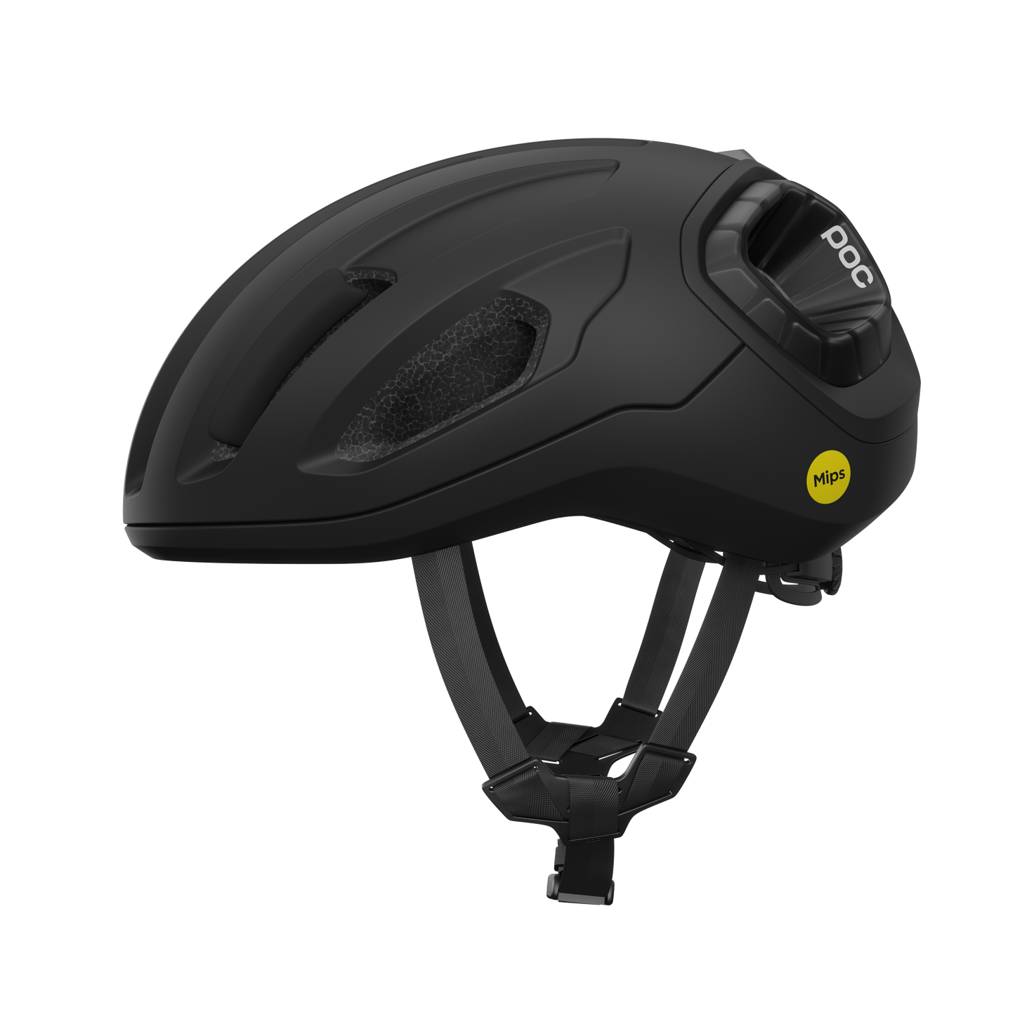 Casco de carretera POC AMIDAL MIPS Negro Mate