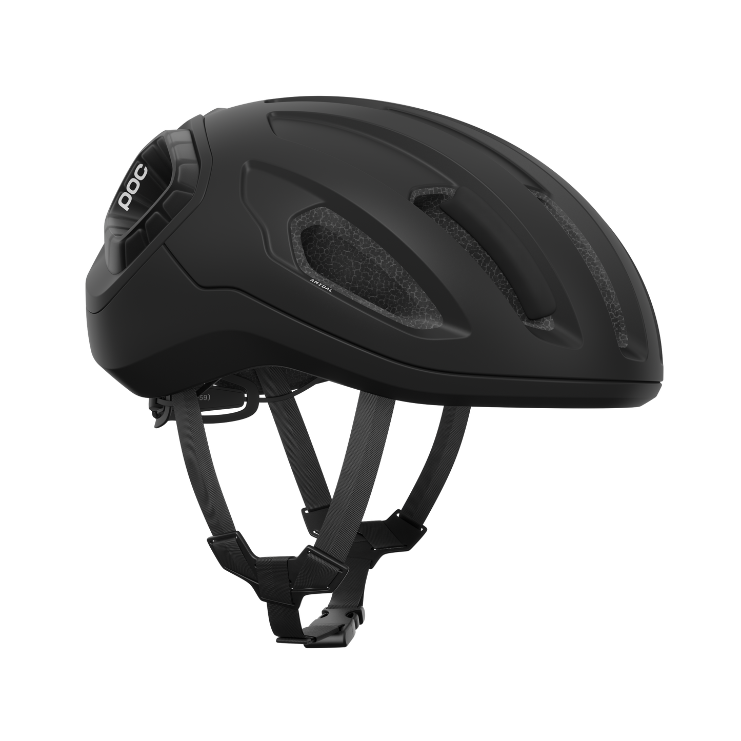 Casco de carretera POC AMIDAL MIPS Negro Mate