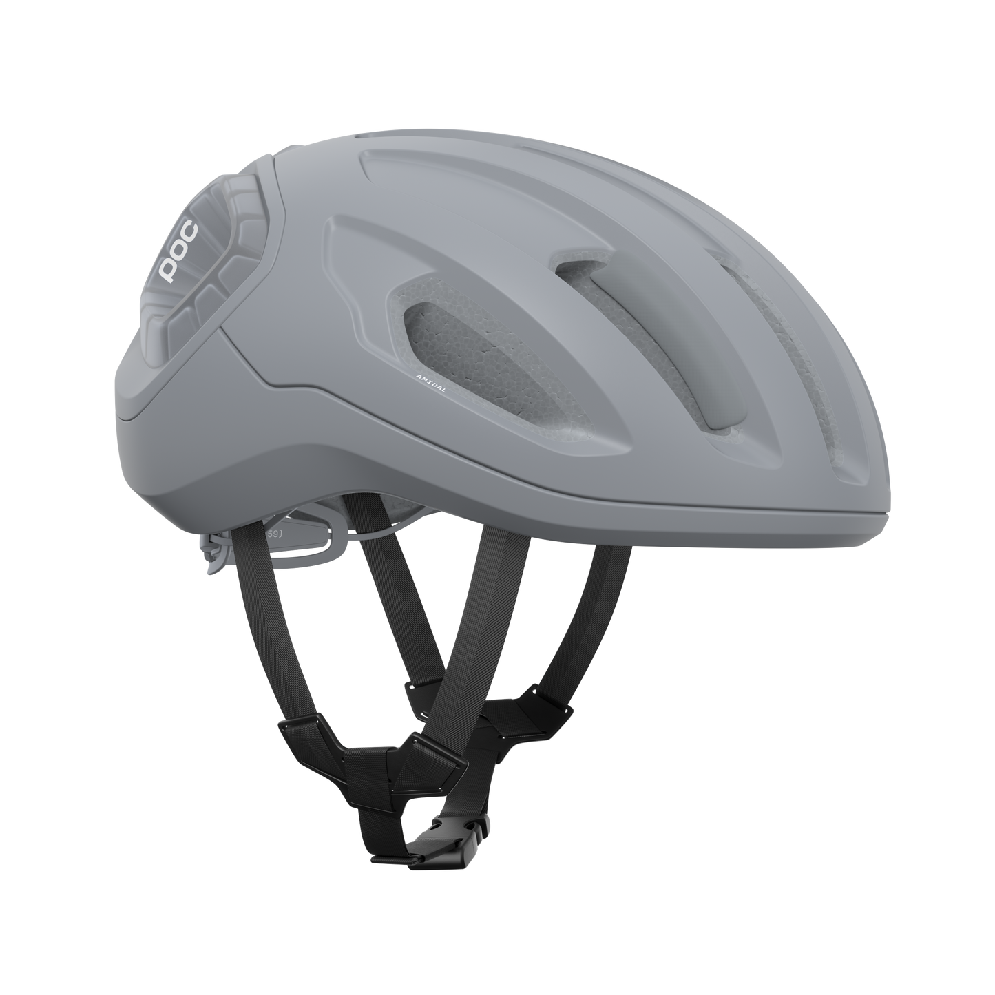 Casco de carretera POC AMIDAL MIPS Gris mate