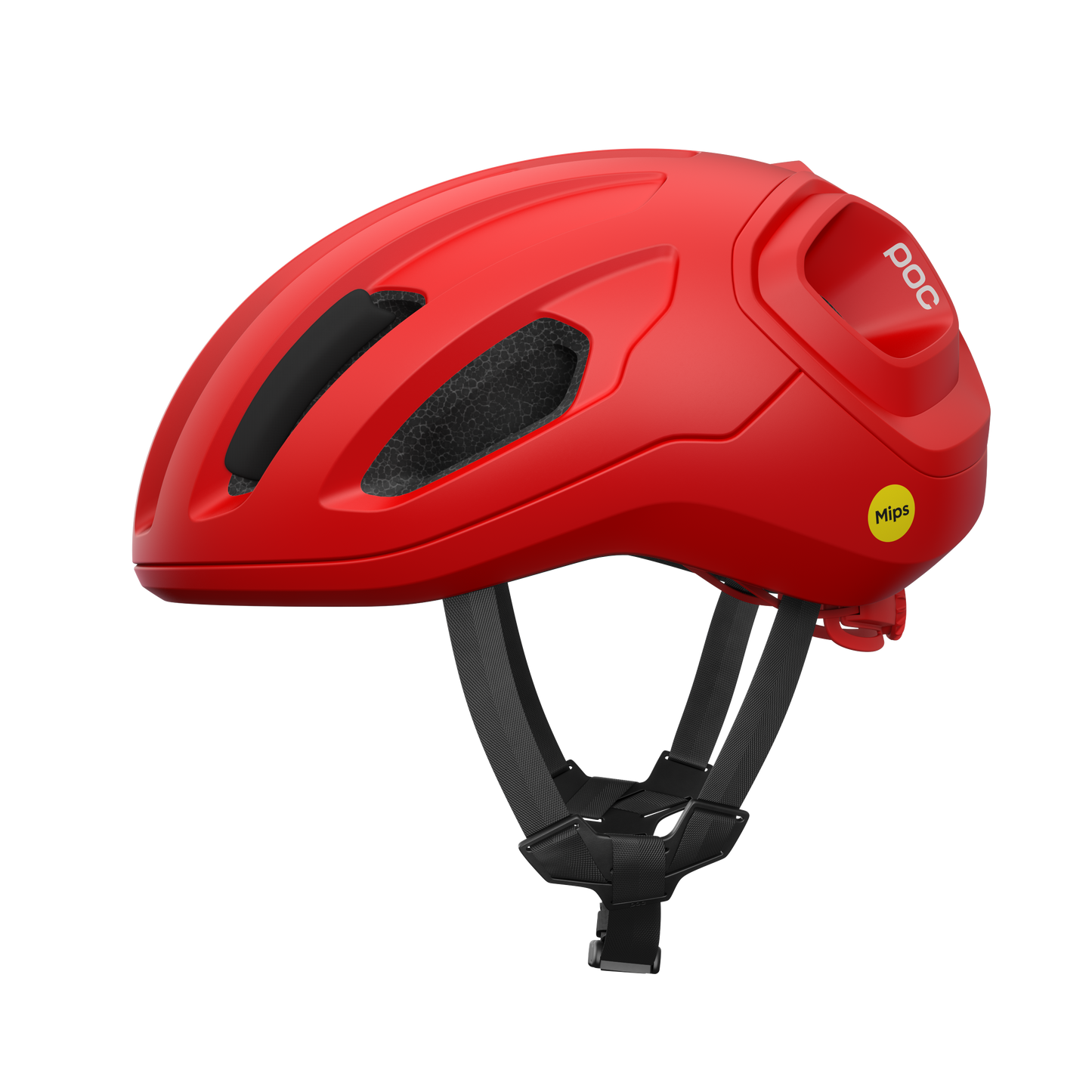 Casco de carretera POC AMIDAL Rojo Mate