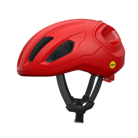 Casco de carretera POC AMIDAL MIPS Rojo Mate