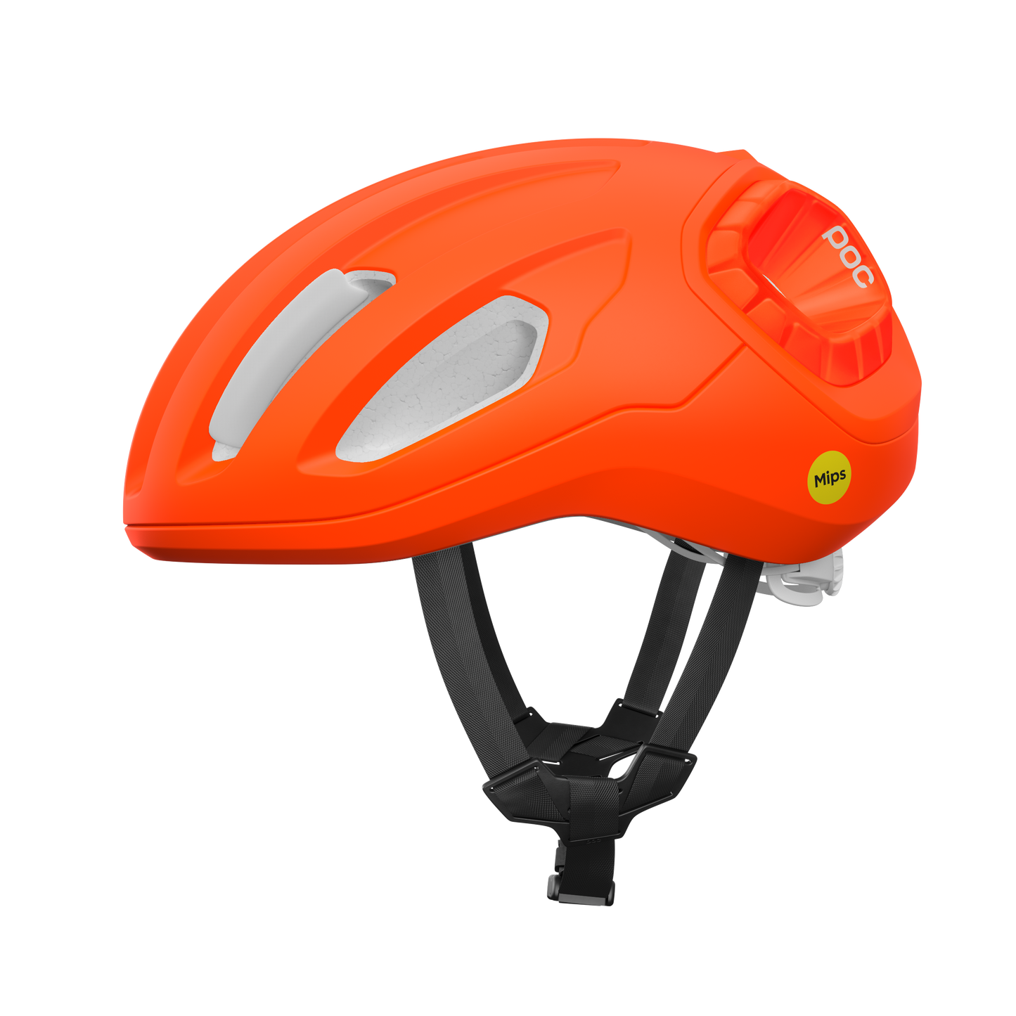 Casco de carretera POC AMIDAL MIPS Naranja Fluo