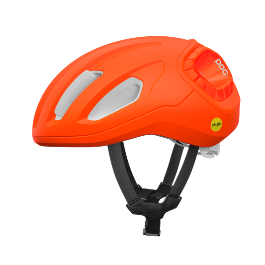 Casco de carretera POC AMIDAL MIPS Naranja Fluo
