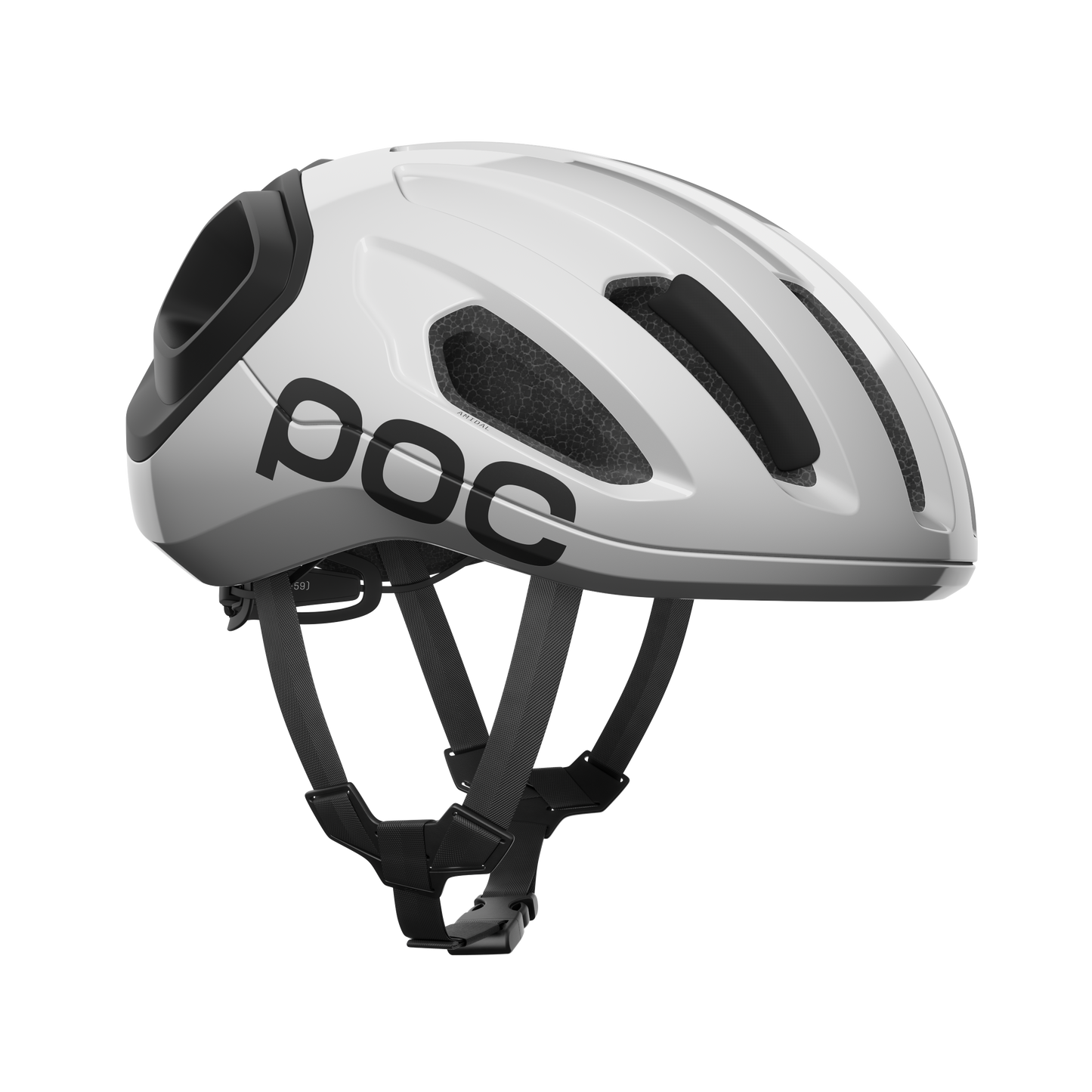 Casco de carretera POC AMIDAL MIPS Blanco/Negro Mate